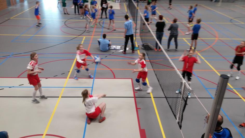 Volleybal toernooi Het volleybal toernooi was op 15 maart 2017 in Emmeloord in het Bosbadhal Hal 3.