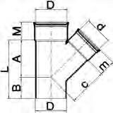 A M r 20022912 110 16 64 55 20023212 160 22 89 70 Bochten 30 manchetverbinding mof/mof Klasse 34 SN 8 Artikelnr: Diam.