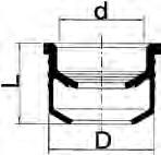 Inbouwmaten PVC binnenriolering Hulpstukken binnenriolering