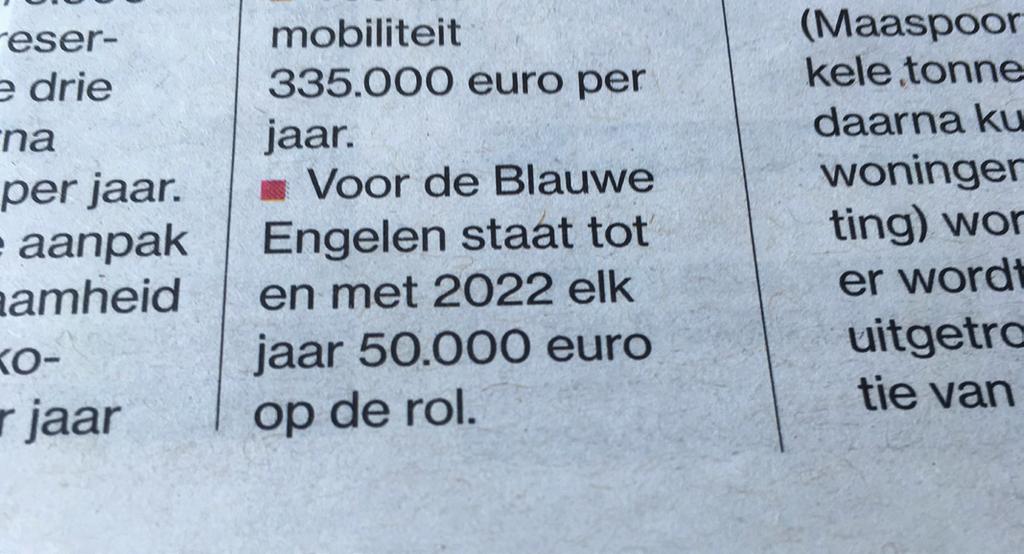 We zijn er bijna! In de nieuwsbrief van september stond hier een krantenknipsel en artikeltje over mogelijke subsidie van de gemeente s-hertogenbosch. Daar is verandering in gekomen.