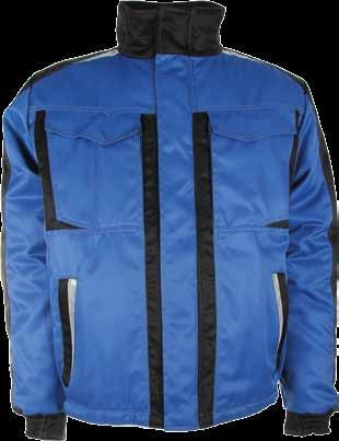 Made To Match Winterjas Tours Softshell-jack Brest Combi-jack Rouen Sportieve winterjas in 2 kleuren, vuil- en waterafstotend met reflectie-effecten, sluiting met rits, kinbeschermer en