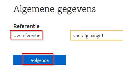 5. Casino Voorafgaande aangifte Vul indien