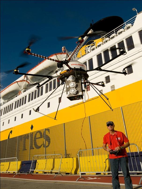 Drones en sensoren (2) Meten van scheepsemissies CO, NO, NO2