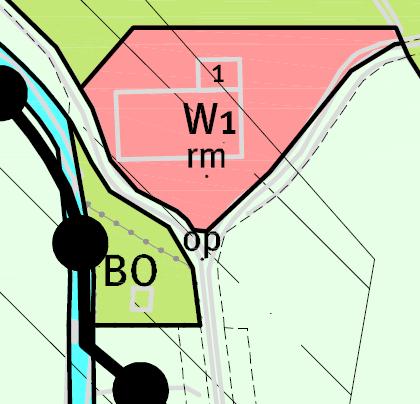 Voor een deel van het perceel geldt de bestemming Bos- en natuurgebied en daarmee is de kippenschuur onder het overgangsrecht gebracht.