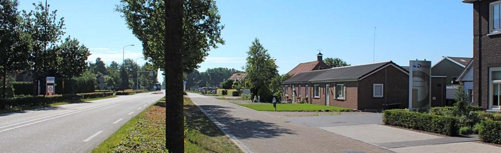 het plangebied vanaf de B. Van den Wildenberglaan.