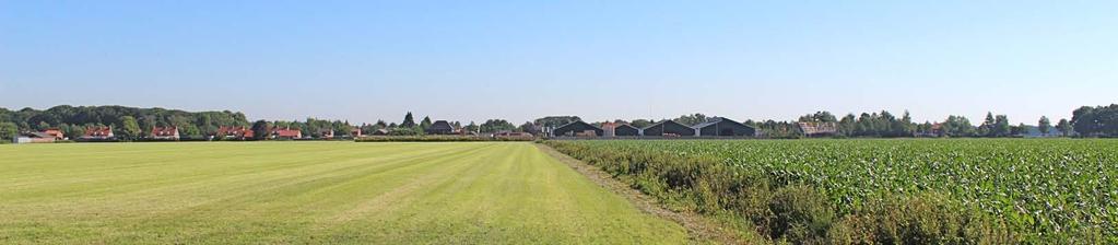 en opgaande beplanting ten noordoosten van het gebied een passend decor.