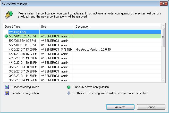 Bosch Video Management System Algemene vensters van de Configuration Client nl 231 Opdrachten menu Instellingen Alarminstellingen... SNMP-instellingen... Opnamekwaliteit instellen.