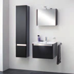 Badkamermeubel Stripe Het badkamermeubel Stripe staat garant voor een stijlvolle en praktische finishing touch van uw badkamer.