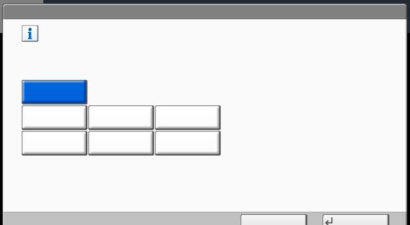 Basisbediening Kopiëren - Origineel beeld Deze functie instellen in het scherm Quick Setup. 3 Druk op [Toets 3] om de toets als vervanglocatie in te stellen.