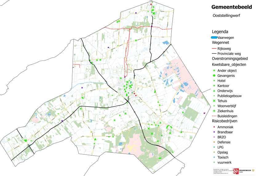 Ooststellingwerf In onderstaand overzicht is op basis van de professionele risicokaart en het CBS een inventarisatie samengesteld voor het grondgebied van de gemeente.