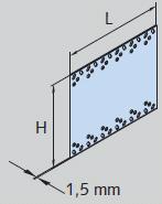 Tabel 111 Afmetingen plaatankers (FA) Lengte plaatankers L [mm] Ankertype FA-1 Plaathoogte H [mm] 150 175 200 225 260 280 80 80 80 80 120 120 120 120