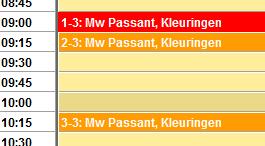 vervolgbehandeling wordt geplaatst. Handmatig corrigeren van de afspraak is dan niet meer noodzakelijk.