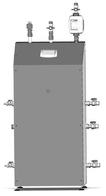 Modul 2 (2): Verswaterstation FWS Vermogens van de circulatiewarmteoverdragers Temperaturen primair opslag: Voorloop 72 C,