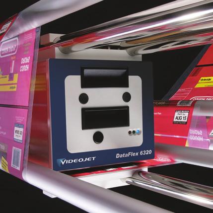 Basisbeschrijving van het Thermo Transfer Overprinten printproces 1 De TTO moet op de verpakkingsmachine worden geïnstalleerd zodat de flexibele folie onder de TTO-printereenheid door loopt.