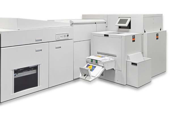 Pro 35). Het Plockmatic Pro 50/30 Booklet Maker systeem is een modulaire oplossing die bestaat uit een katernmodule, een schoonsnijder, een SquareFold module en een omslaginvoermodule.