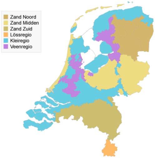 1.1.2 Het zuidelijk zandgebied In het zuidelijk zandgebied speelt deze problematiek een grote rol. Vandaar de keuze voor dit gebied als locatie van het onderzoek dat in dit rapport is beschreven.