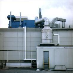 FLU-ACE Referentie Kraft Foods Industrial Boiler and Dryer Application Twee turnkey Flu-Ace Systemen geleverd: