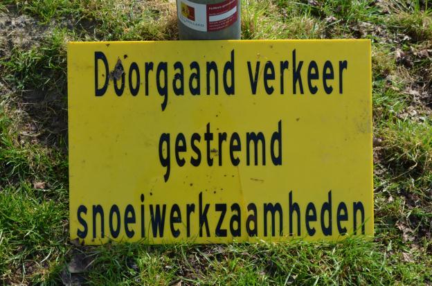 Zo is een groot aantal bomen gekapt.