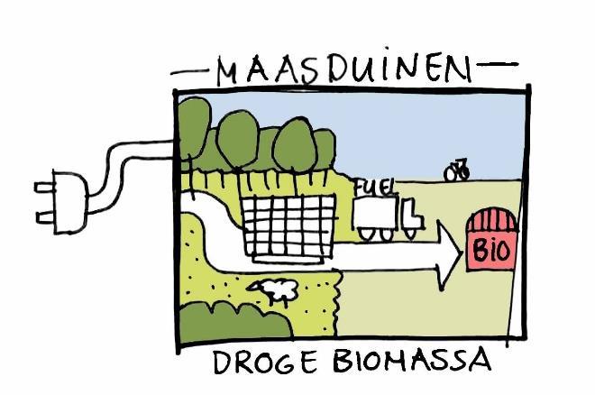 Nieuwe windmolens accentueren straks bestaande lijnelementen of sluiten aan op de windturbines aan de Duitse grens.