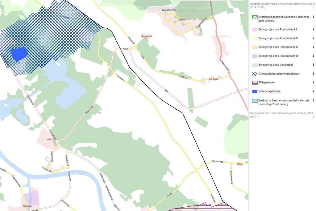Bodem en water Omgevingsverordening Limburg 2014 Voor het Wells Meer gelden er geen aanvullende milieubeschermingsgebieden. Een deel van het Reindersmeer valt binnen een grondwaterbeschermingsgebied.