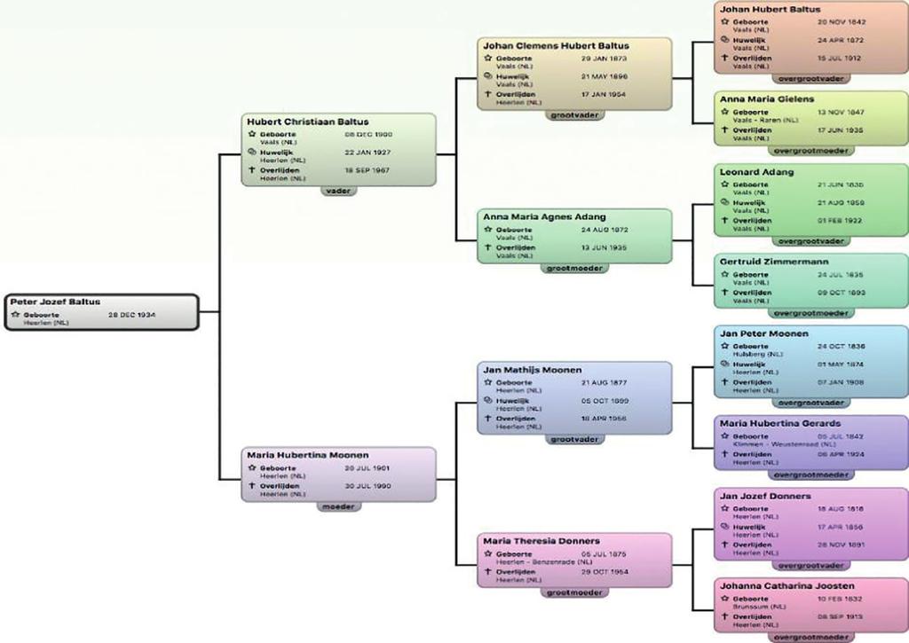 UPDATE Stamreeks van Frederik Christiaan Aleida Jozef Baltus Genealogie: hoe begin ik?