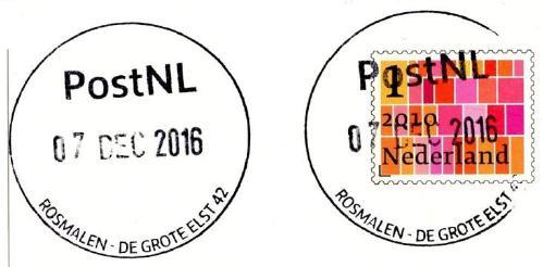 ROSMALEN - DE DRIESPRONG 19 Met dank aan Huber van Werkhoven voor de afdruk van 31 DEC 2016 De Grote Elst 42 Gevestigd na 2014: Pakketpunt (adres in 2017: