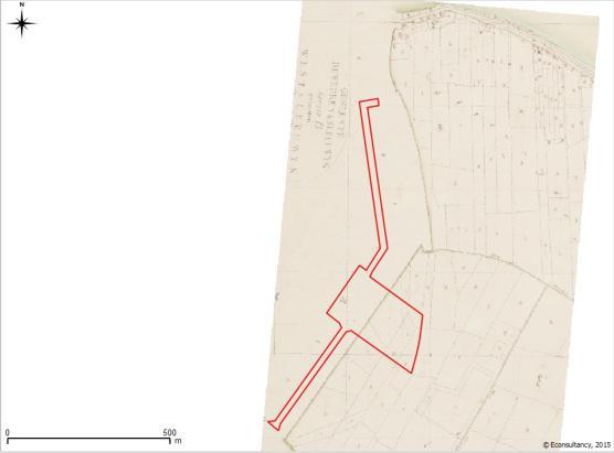 Kaart) Situatie 1811-1832 (bron: