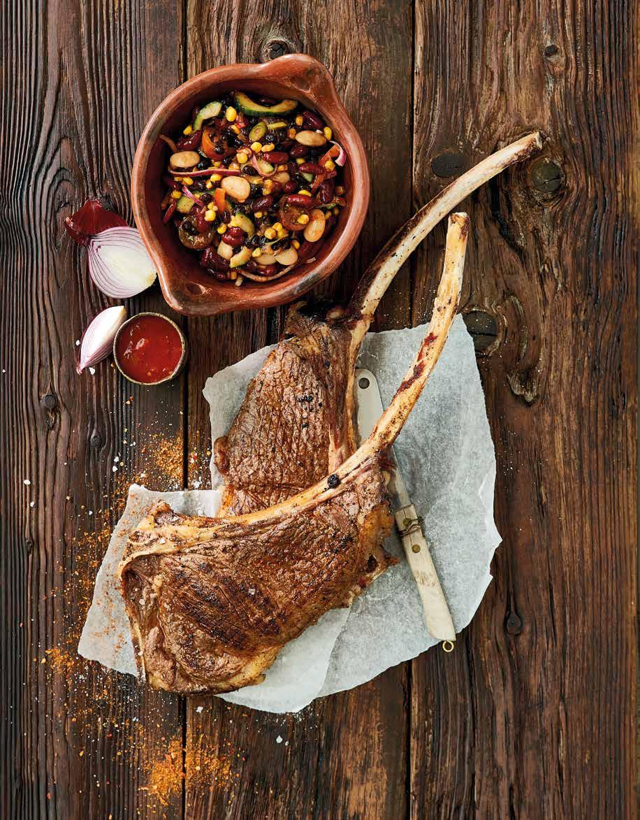 Seasalt & Lampong Pepper Bestrijk de steaks met 40 g Verstegen World