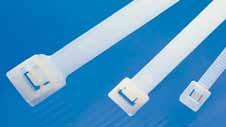 RLT Serie Glasvezel versterkt polyester huis, voor het aantrekken van kabelbundelbandjes t/m 4,8 mm. Aantrekkracht instelbaar.
