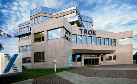 GROUP International Head Office TROX GmbH Heinrich-Trox-Platz 47504 Neukirchen-Vluyn Germany Argentinië TROX Argentina S.A. Hongkong TROX Hong Kong Ltd.