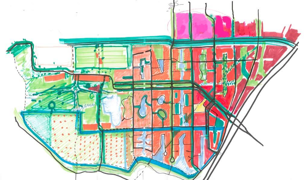 Voorlopige schets stedenbouwkundige plankaart (Duidelijk is