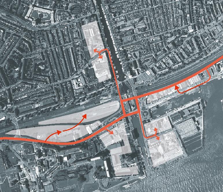 entrees parkeerplaatsen niet ten laste van verkeersdrukte