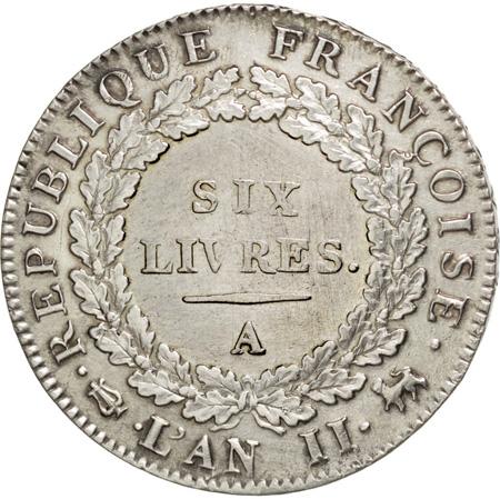 waren. Deze munten waren in principe slechts geldig binnen de omsingelde stad, maar toch bleven de munten van 72 sol, van goed zilver, na het beleg tijdens de ganse Franse periode nog circuleren.