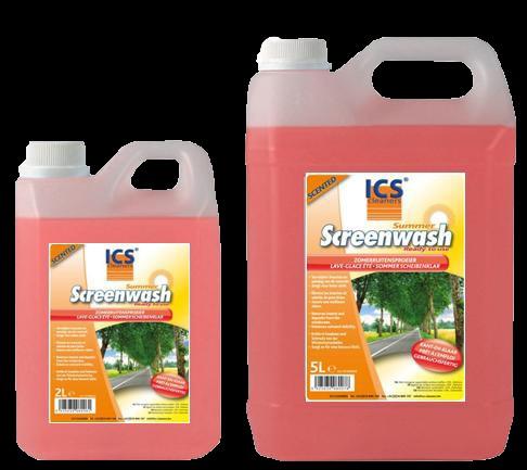 RV040005 RV040020 SUMMER SCREENWASH SCREENWASH SUMMER READY TO USE 5 L SCREENWASH SUMMER READY TO USE 20 L NL - ICS Zomer ruitensproeiervloeistof kant & klaar.