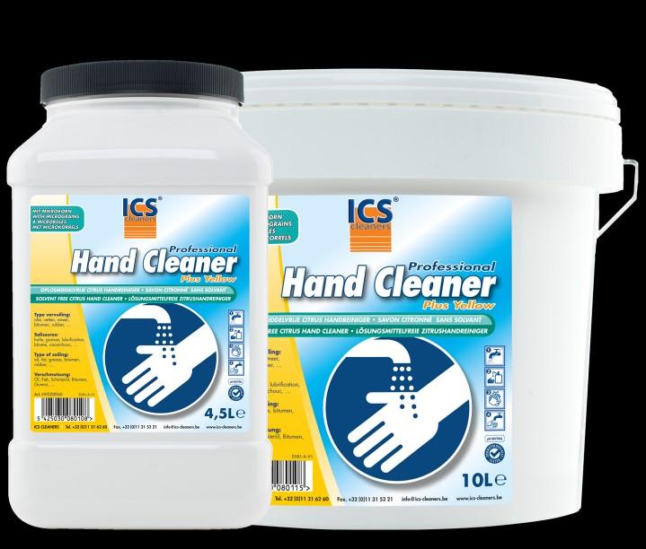 HV01 HV02 HAND CLEANERS HAND CLEANER CLASSIC RED HAND CLEANER PLUS YELLOW NL - Effectieve gel-achtige handreiniger op basis van huidverzorgende componenten en een huidvriendelijk schuurmiddel.