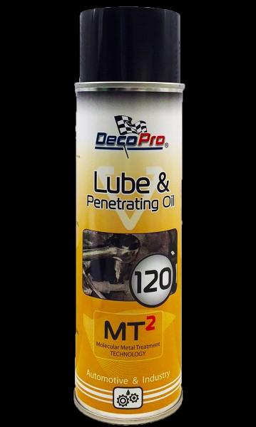 AED01 AED02 TECHNICAL SPRAYS LUBE & PENETRATING OIL 120 HI-TECH LUBE NL - Lube & Penetrating Oil 120 is een smeermiddel met een ongeëvenaarde smeringsfactor en de hoogste kruip- en