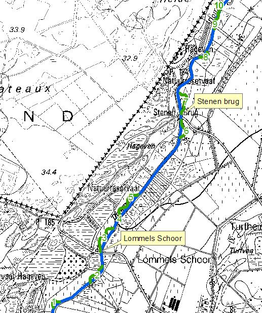 Hermeandering Dommel Projectdoel Herstel structuur rechtgetrokken waterloop in SBZ Herstel natuurtypes valleigebied