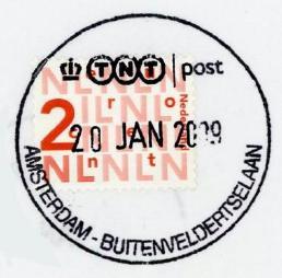 Buitenveldertselaan 184 (Buitenveldert-West) Status na 2007: Postkantoor (adres