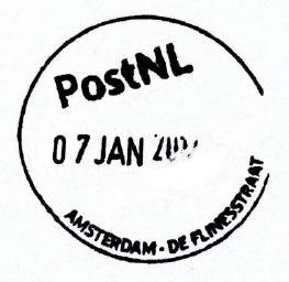 AMSTERDAM - DE FLINESSTRAAT Het stempel werd in januari 2017 teruggezonden (07 OKT 2013). AMSTERDAM - DE FLINESSTRAAT Het stempel werd teruggezonden in januari 2017 (13 FEB 2015).