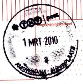 Status 2007: Postkantoor (Bijpostkantoor)