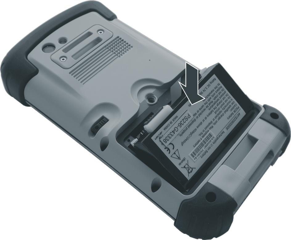 Uw Toestel Gebruiksklaar Maken Installatie van de SIM-kaart en Batterij Om de batterij te installeren, moet u de onderkant van de