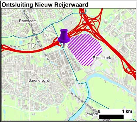 Deze kruising heet de IJsselmondse Knoop. De bijdrage van de MRDH is 5,25 miljoen. Bijdrage MRDH x 1.000 Projecttrekker 2018 2019 2020 2021 2022 e.v. GR Nieuw Reijerwaard 2.625 2.625 0 0 0 5.