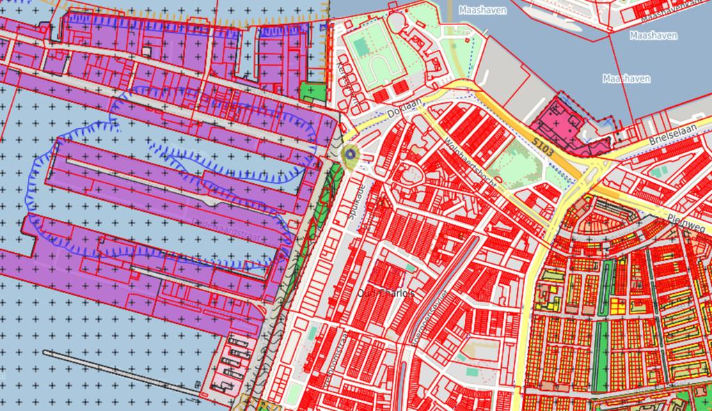 Bestemmingsplan Volgens opgave van de gemeente Rotterdam is voor deze locatie het bestemmingsplan "Oud Charlois" van toepassing. Dit plan is vastgesteld d.d. 13 maart 2008 (onherroepelijk d.d. 11 december 2008).