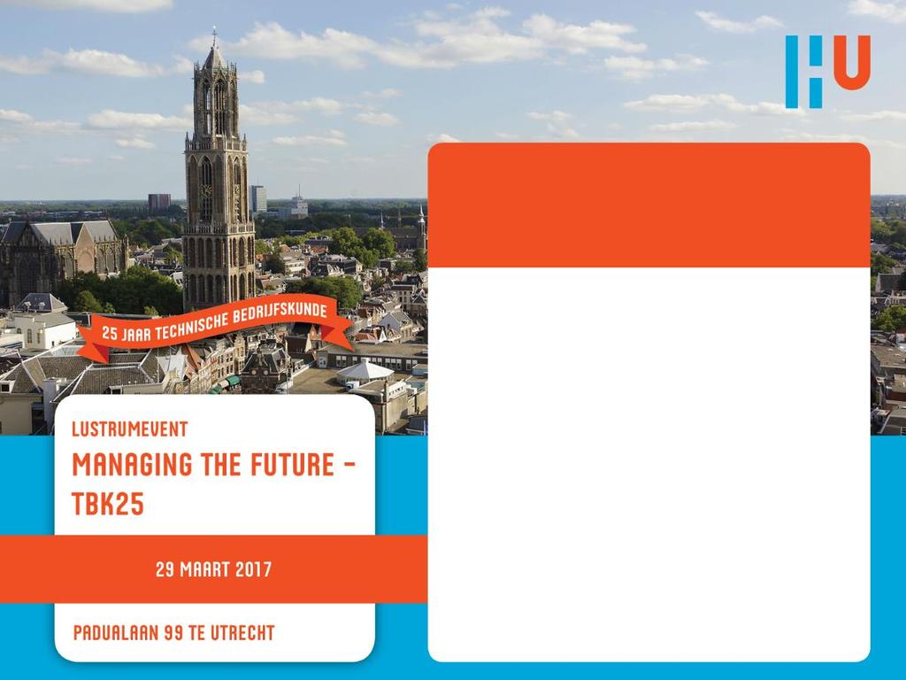 WORKSHOP 6 De stad van de toekomst vraagt Systemintegrators Ivo Opstelten lector Nieuwe Energie