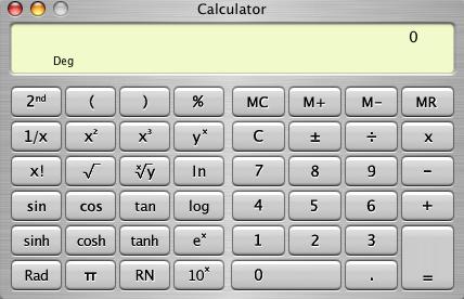Op de rekenmachine is het knopje x2 de kwadraatfunctie die, bij elke invoer, als uitvoer het kwadraat van de invoerwaarde teruggeeft.