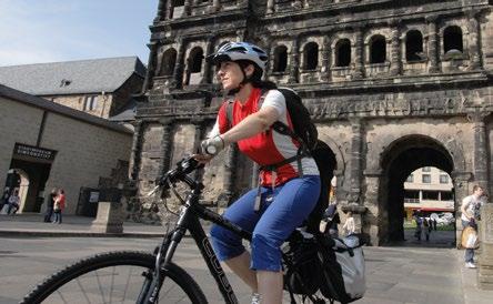 Routeverloop Dag 1: Heenreis naar Trier. Dag 2: Verblijf in Trier met deelname aan de stadsrondrit van 2 uur in Trier. Dag 3: Fietstocht van Trier naar Leiwen (ca. 39,5 km).