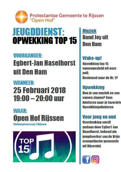 22 februari Definitieve verwijzingsgesprekken groepen 8 23 februari Afscheid juf Gerda Janssen 26 februari t/m 2 maart Voorjaarsvakantie 5 maart