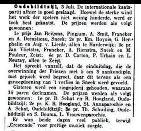 Koster 1921 4 juli afd. Klaas de Jager breekt arm. (Dit voorval wordt ook beschreven in het boek Kening op sokken door Hielke Speerstra) 1. T. Zijlstra - H. Lemstra - J.A.