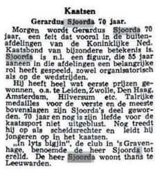 Haag) 1949 Súksessen KV De