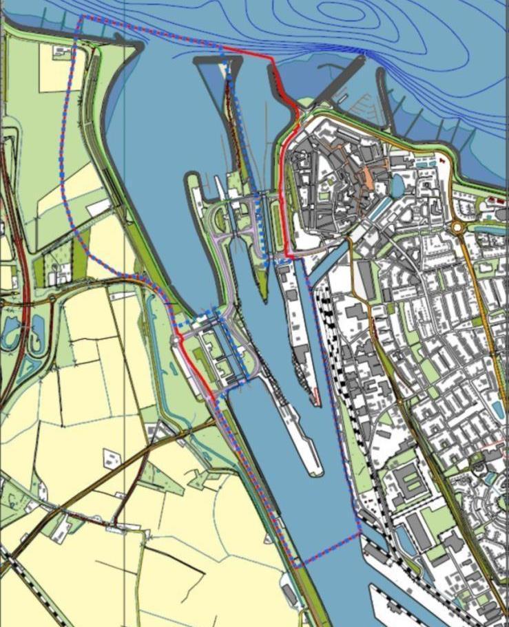 132 52 (2017-2018) Nr. 1 d) Het sluizencomplex is in staat om water af te voeren zodanig dat het streefpeil op het Kanaal Gent-Terneuzen kan worden gehandhaafd.